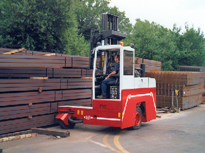 QL handling steel I beams